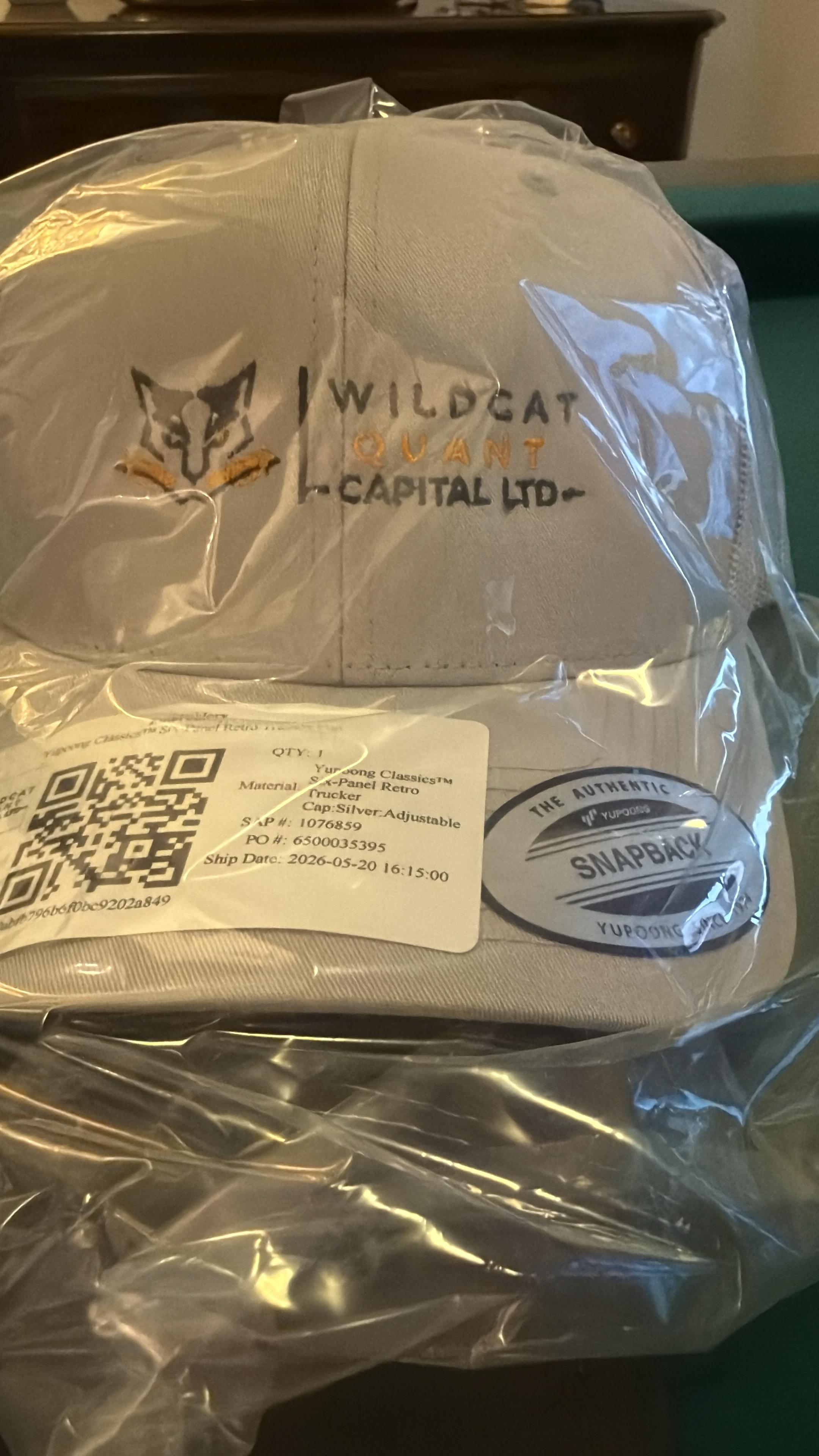Wildcat Quant Capital Embroidered Cap